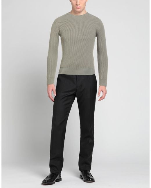 FILIPPO DE LAURENTIIS Gray Sweater Merino Wool for men