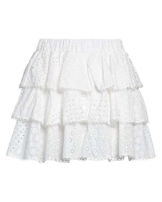 Cc By Camilla Cappelli White Mini Skirt