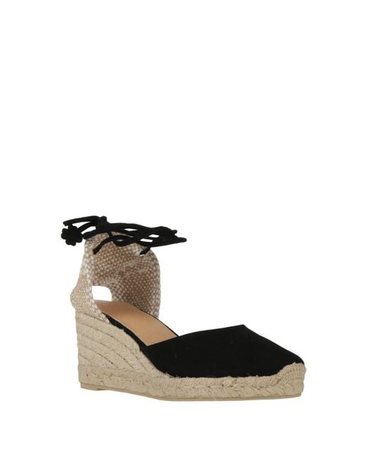 Castaner Black Espadrilles