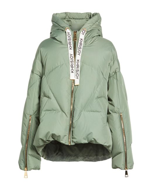 Khrisjoy Green Puffer Polyester
