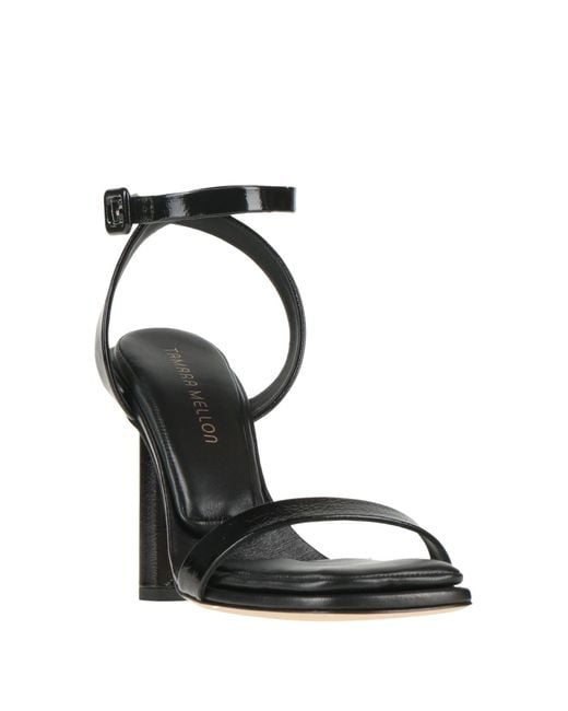 Tamara Mellon Black Sandals