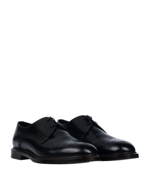 Stringate di Dolce & Gabbana in Black da Uomo