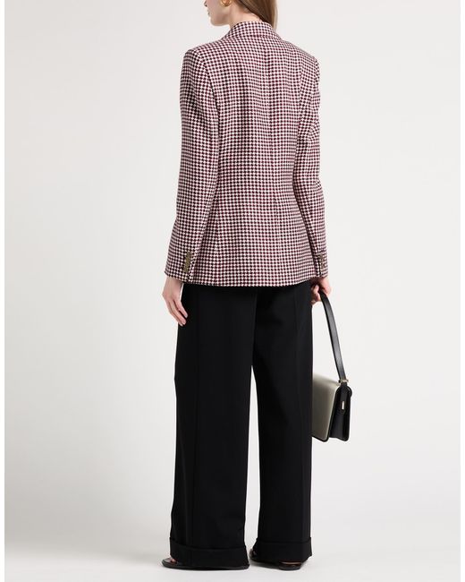Etro Purple Blazer Viscose, Wool