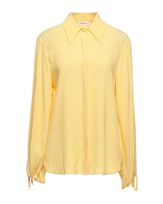 Jucca Yellow Shirt Acetate, Silk