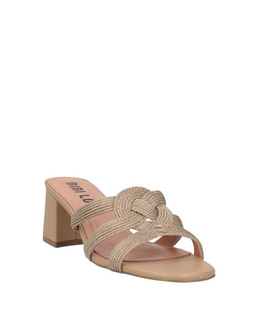 Bibi Lou Natural Sandals