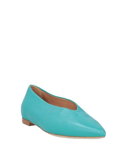 Mara Bini Blue Ballet Flats