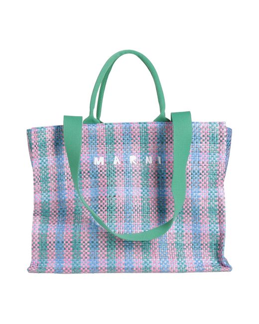Borsa A Mano di Marni in Blue