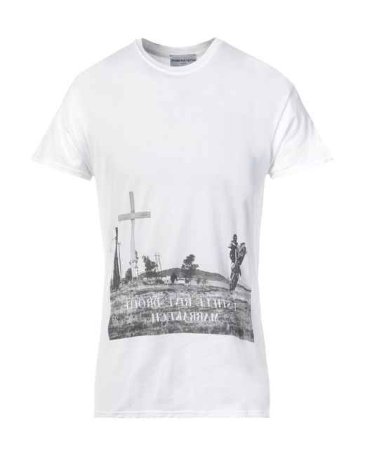 Bastille White T-shirt for men