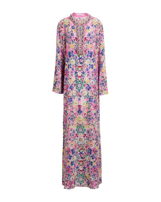 Mary Katrantzou Purple Maxi-Kleid