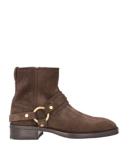 Tom Ford Brown Ankle Boots for men