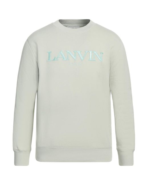 Lanvin White Sweatshirt for men