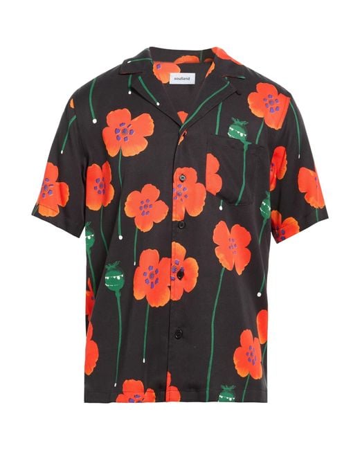Soulland Red Shirt for men