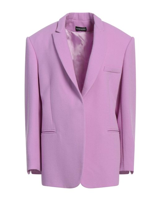 Blazer di David Koma in Purple