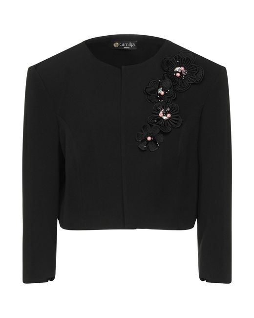 Camilla Black Blazer Polyester, Elastane