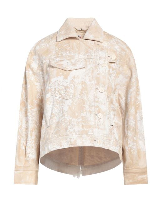 High White Denim Outerwear Cotton