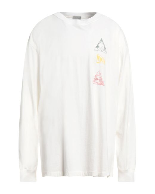 Dior White T-Shirt Cotton for men