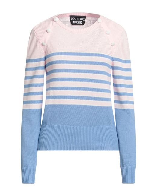 Boutique Moschino Blue Sweater