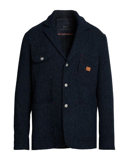 Roy Rogers Blue Blazer Wool for men