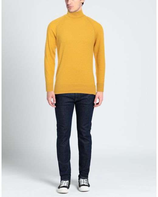 Paolo Pecora Yellow Turtleneck for men