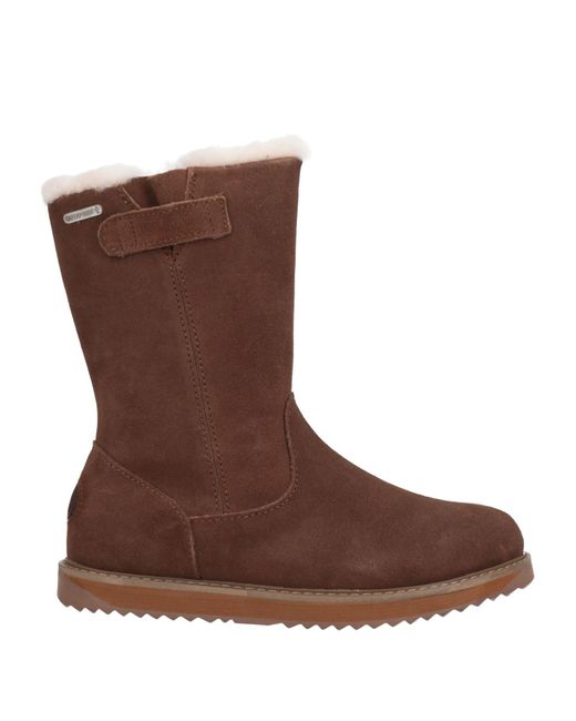 EMU Brown Ankle Boots