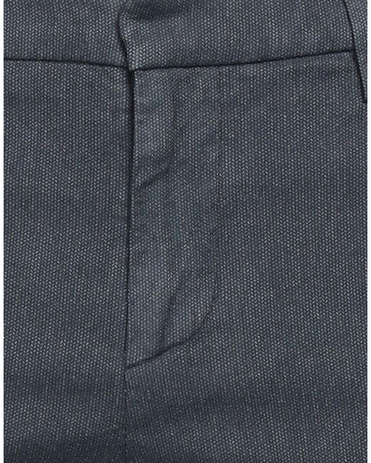 Dondup Blue Pants Cotton, Polyester, Elastane for men