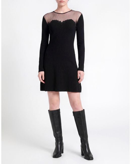 Twinset Black Mini Dress