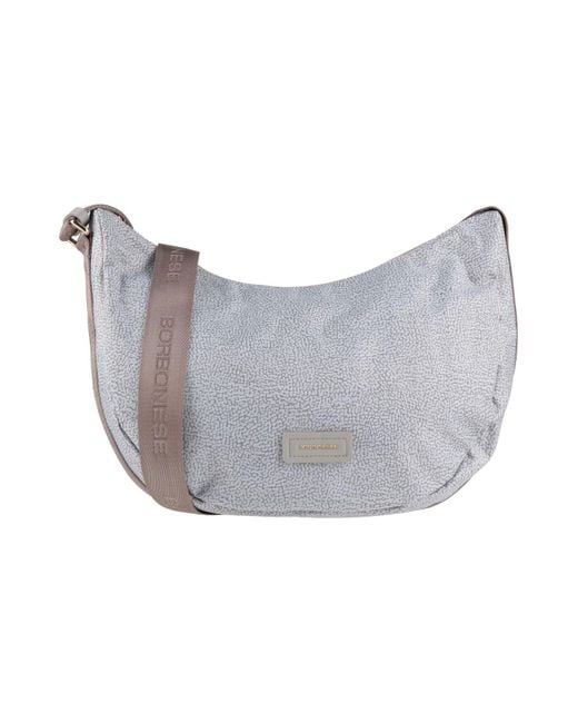 Borbonese Gray Cross-body Bag