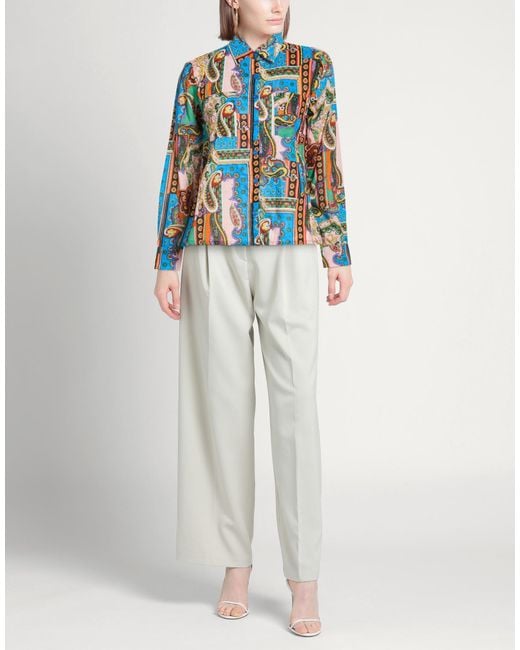 CONNOR & BLAKE Blue Shirt Cotton
