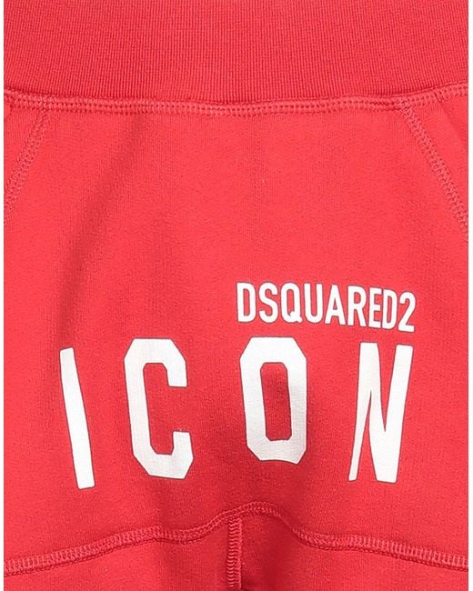 DSquared² Red Pants for men