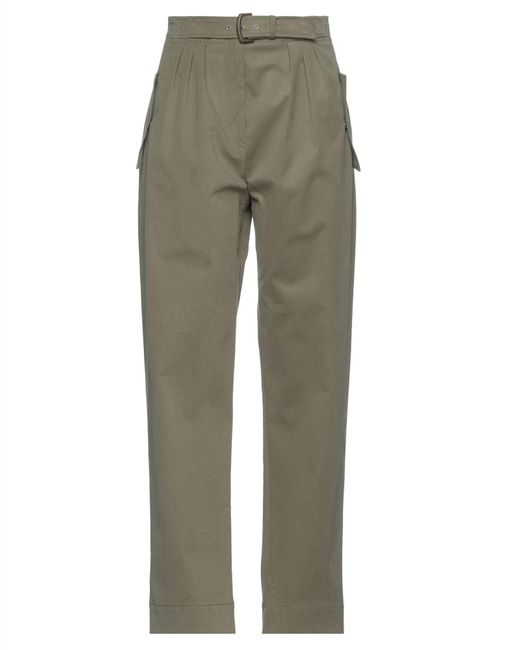 Alberta Ferretti Gray Trouser