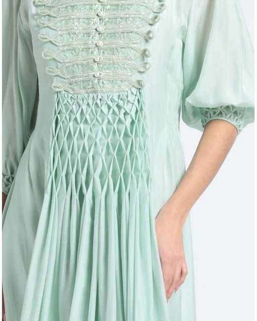 Ermanno Scervino Green Maxi-Kleid