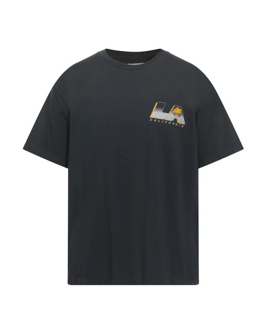 FRAME Black T-Shirt Cotton for men