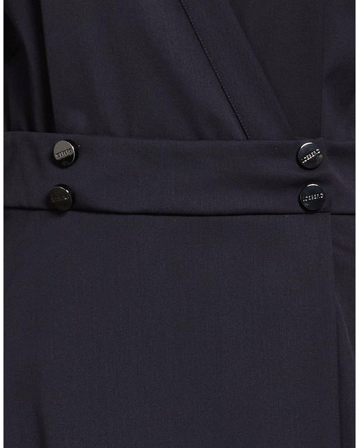 Iceberg Blue Mini Dress Polyester, Wool, Elastane