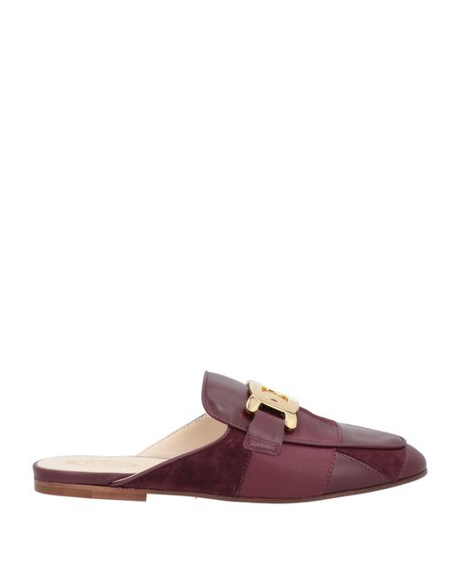 Tod's Brown Mules & Clogs
