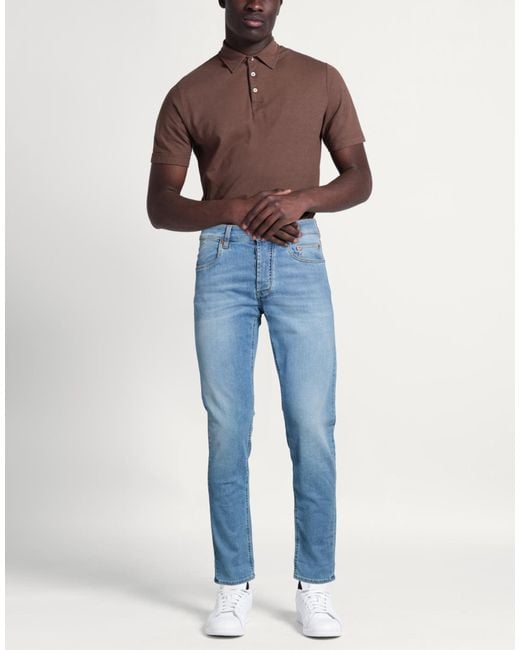 Siviglia Blue Jeans Cotton, Elastomultiester, Elastane for men