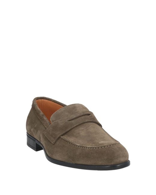 Doucal's Gray Loafers for men