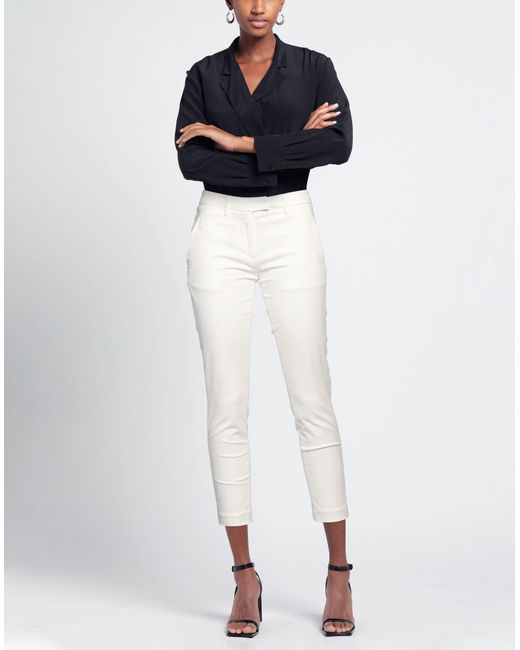 Dondup White Trouser