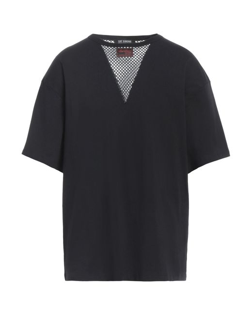 Camiseta Raf Simons de hombre de color Black