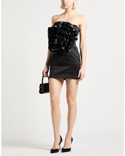 ROTATE BIRGER CHRISTENSEN Black Mini Dress