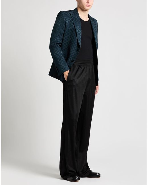 Givenchy Black Pants Viscose, Elastane for men
