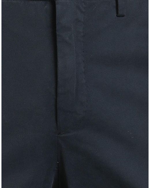 Incotex Blue Pants Cotton, Elastane for men