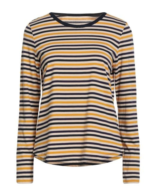 Majestic Filatures Black Mustard T-Shirt Lyocell, Organic Cotton