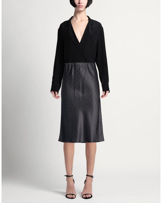 OperaSPORT Black Midi Skirts
