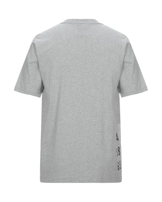 OUTHERE Gray T-Shirt Cotton for men