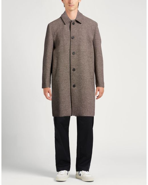 Abrigo SELECTED de hombre de color Brown