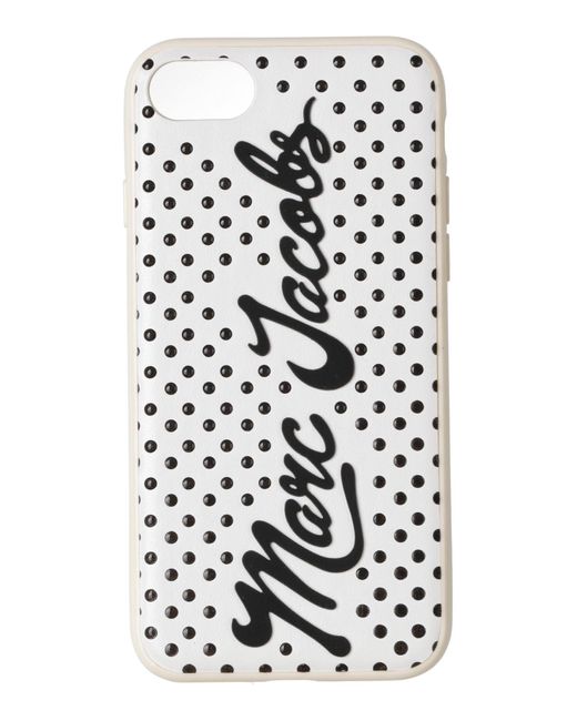 Marc Jacobs White Covers & Cases Plastic
