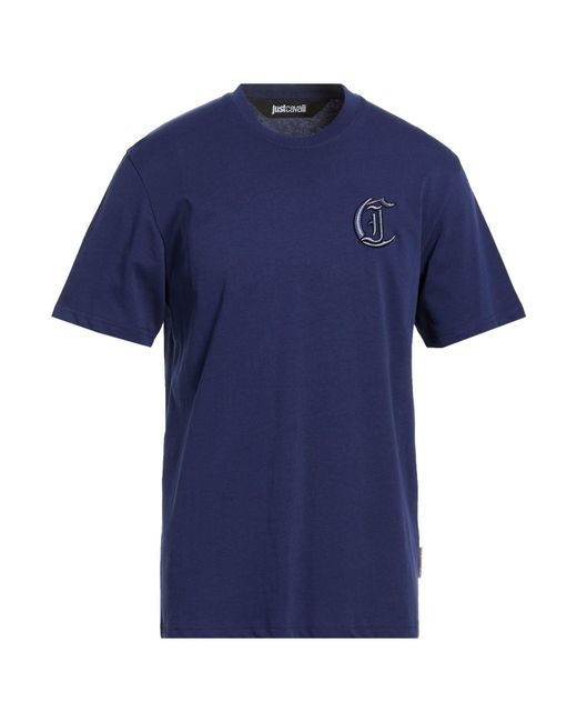 Just Cavalli Blue T-Shirts for men