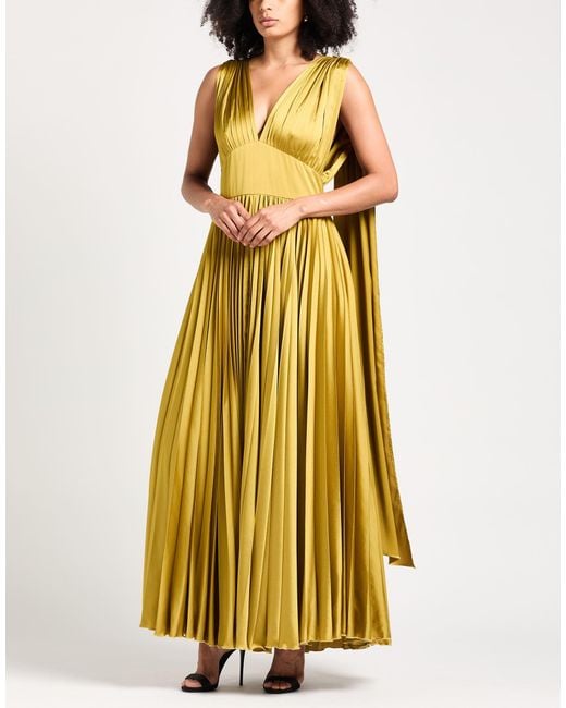alma sanchez Metallic Maxi Dress Polyester
