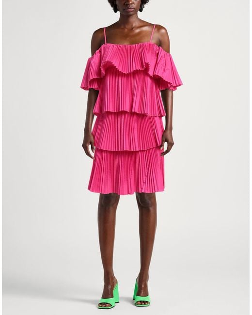 Liu Jo Pink Mini Dress Polyester