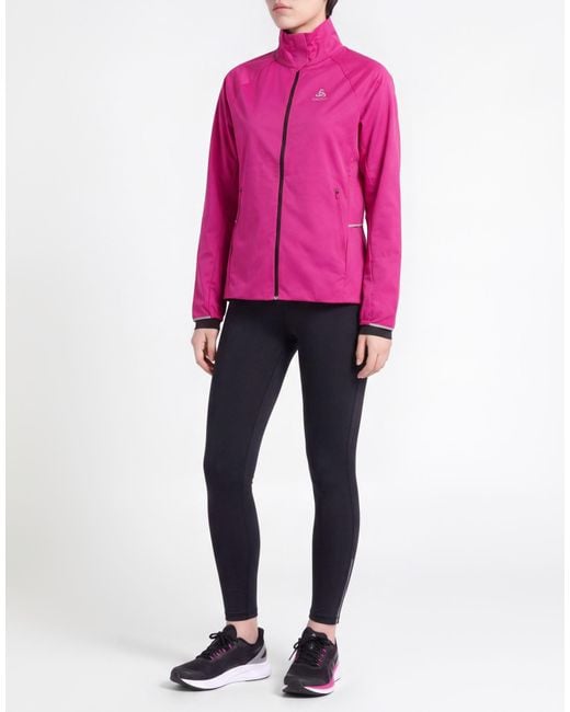 Odlo Pink Fuchsia Jacket Polyester